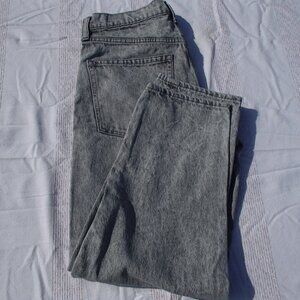 GAP Denim Barrel Jean High Rise White Denim Jeans Womens Size 27 / 4 Regular